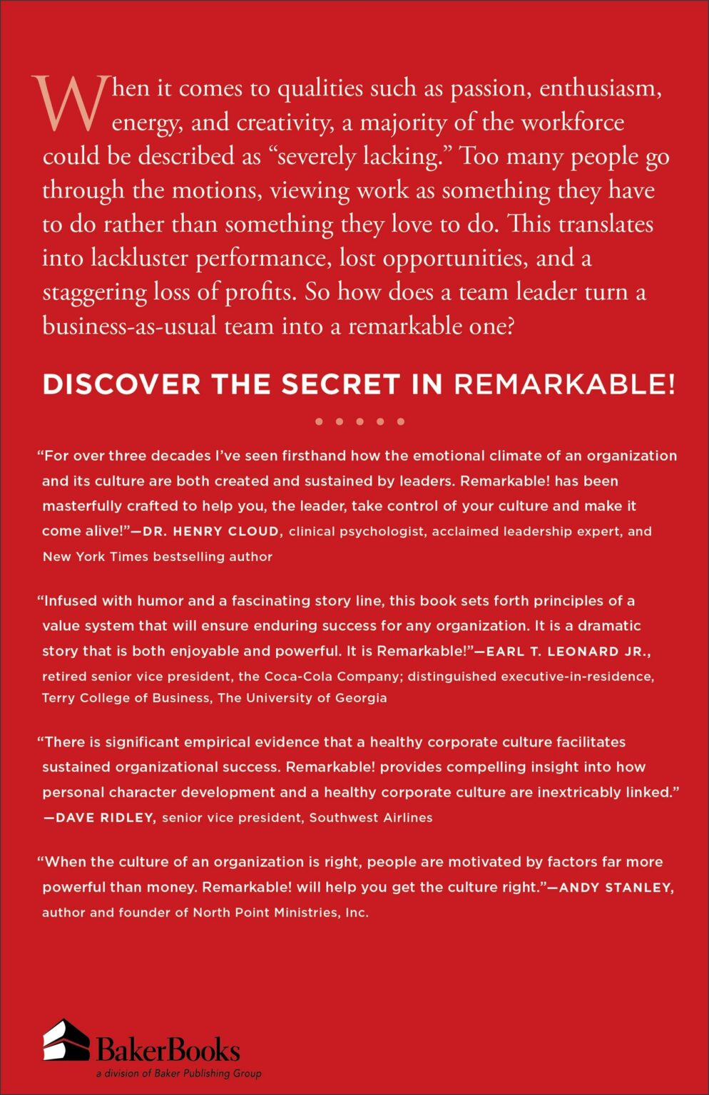 Remarkable!: Maximizing Results through Value Creation